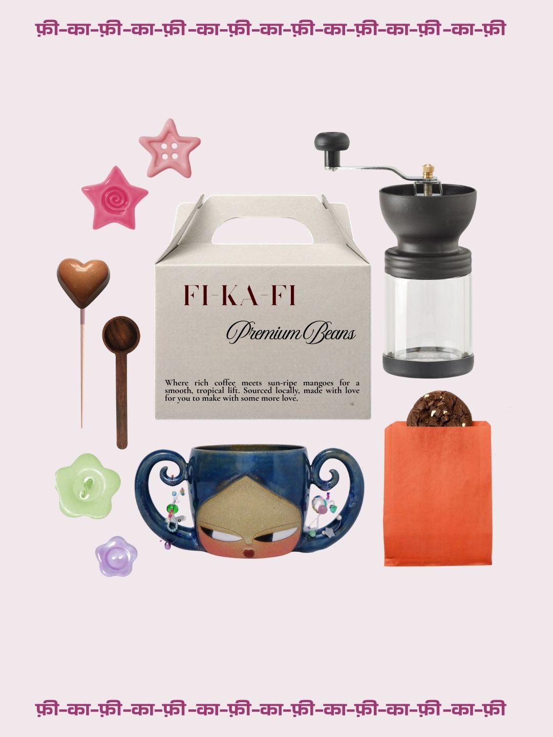Coffee Grinder Premium Set