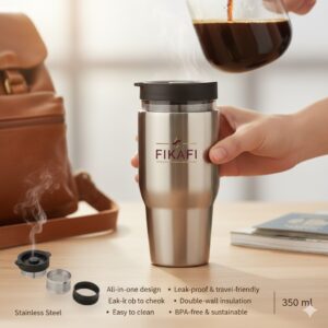 Fikafi French Press Travel Brewer